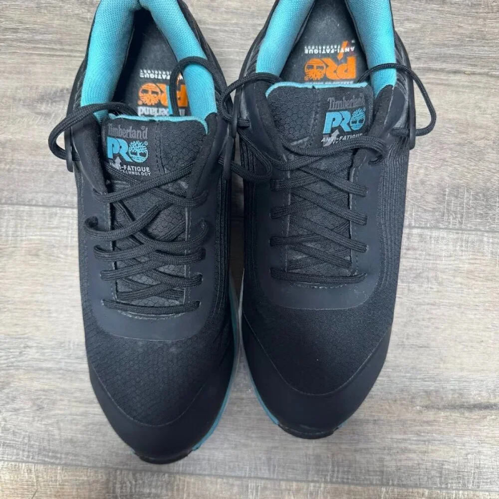 Timberland Pro Drivetrain Compostie Toe Black Mesh Sneaker Women's Size 10